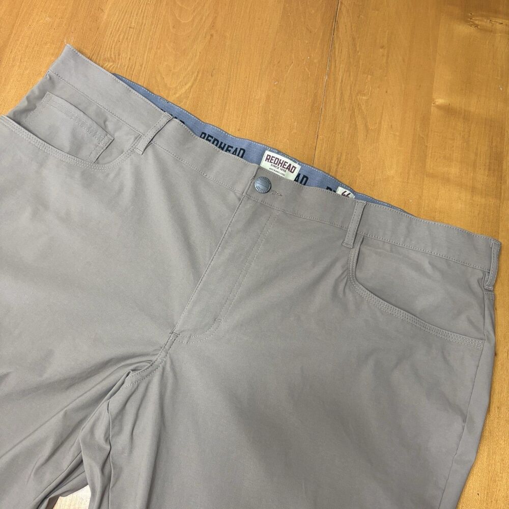 RedHead‎ Utility Pants Mens 44/38 Beige Tan Stretch Outdoor Fishing Hiking